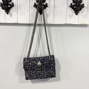 Kurt Geiger London Mini Kensington Tweed Crossbody Bag NWOT